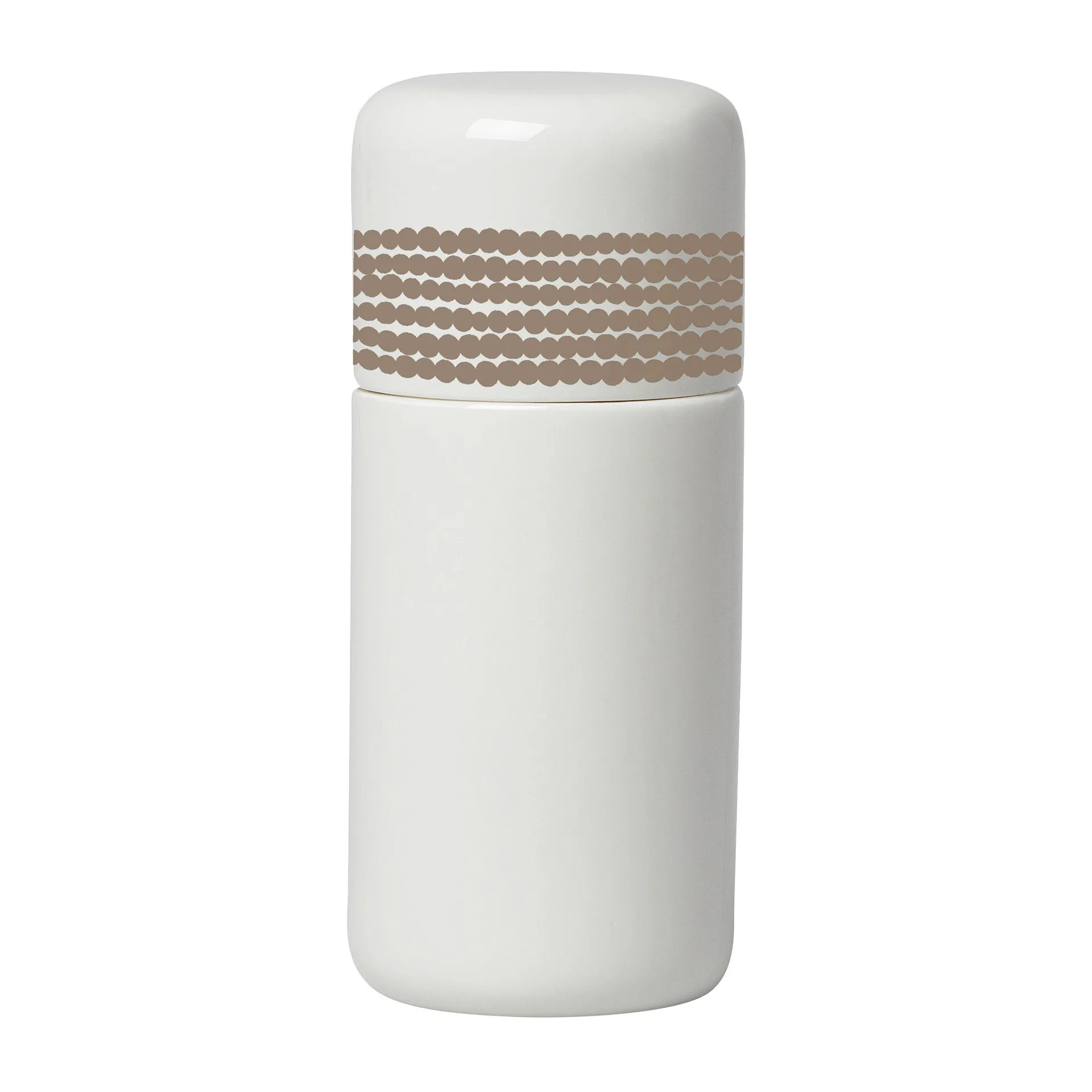 Siirtolapuutarha kvarn mönstrat lock, white-clay Marimekko