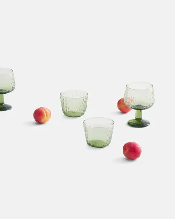Syksy dricksglas 2 dl 2-pack - Olive - Marimekko