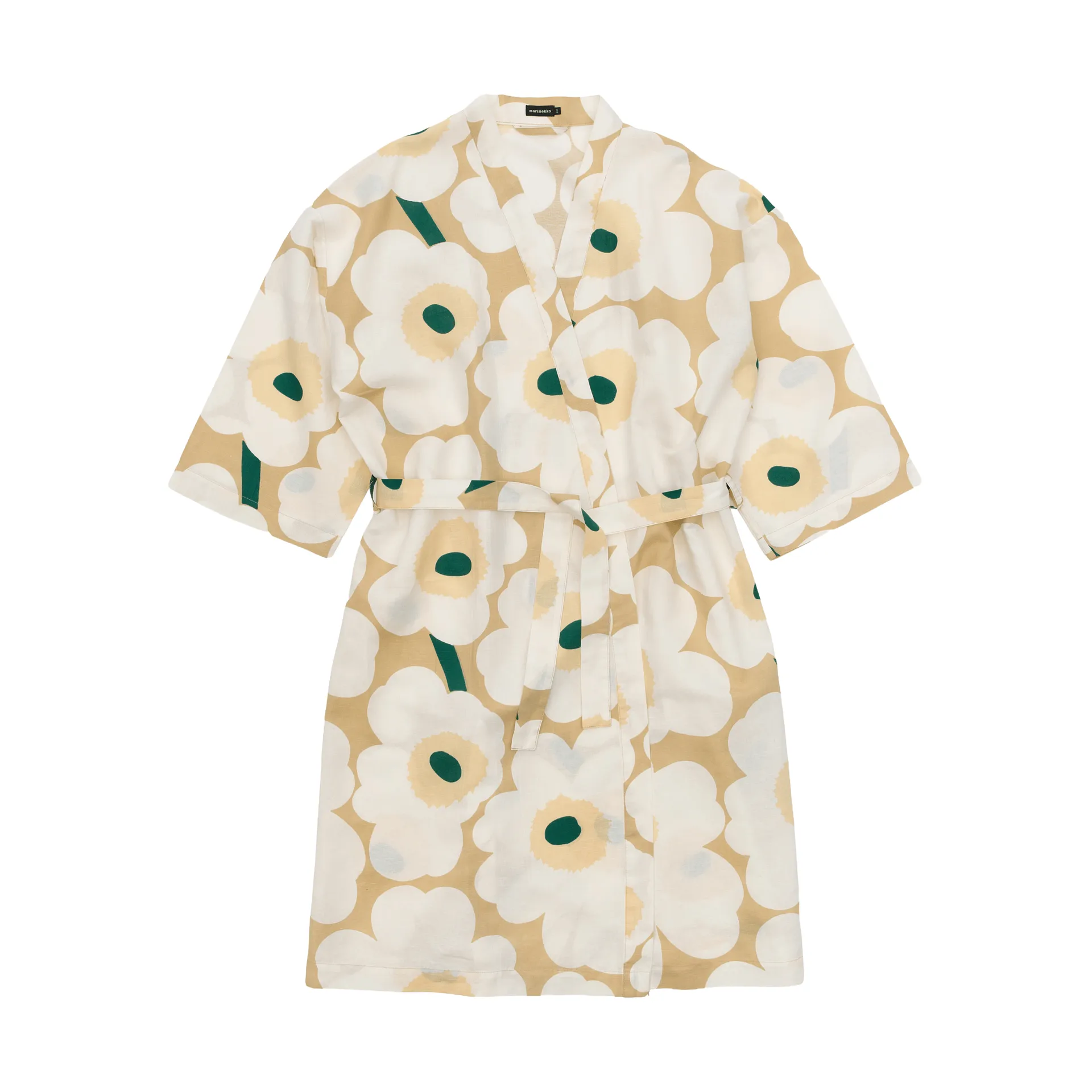 Unikko badrock L/XL, Sand-off white-hay-emerald Marimekko