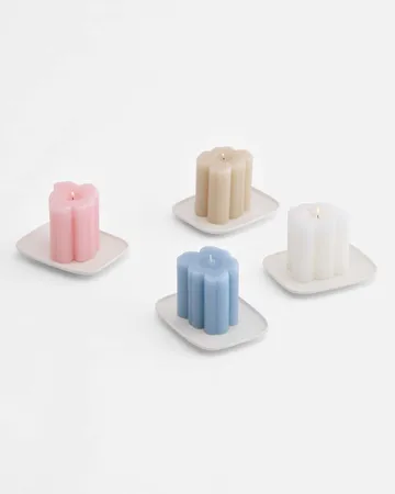 Unikko shape ljus - White - Marimekko