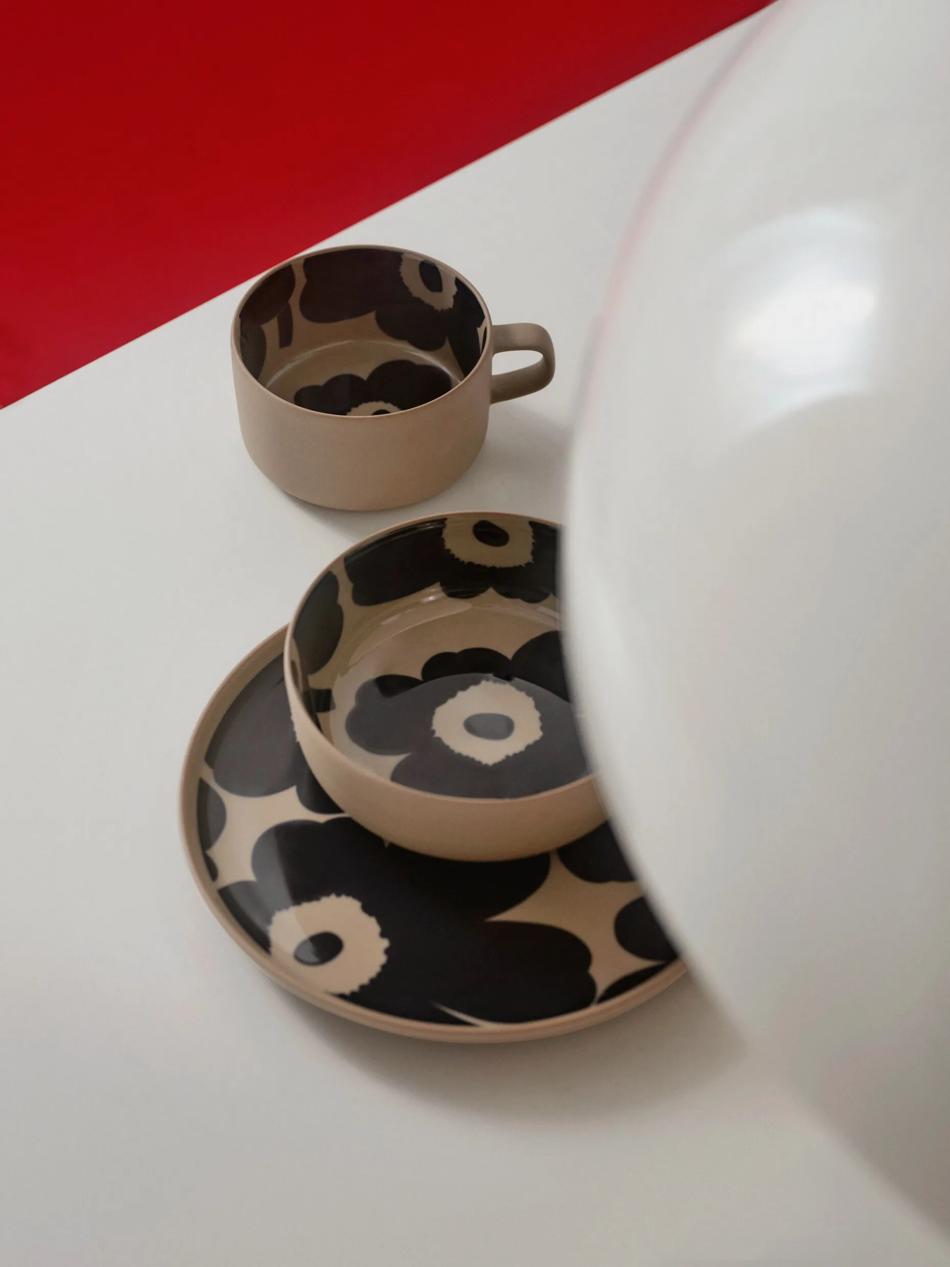 Unikko skål 4 dl, Terra-mörkblå Marimekko