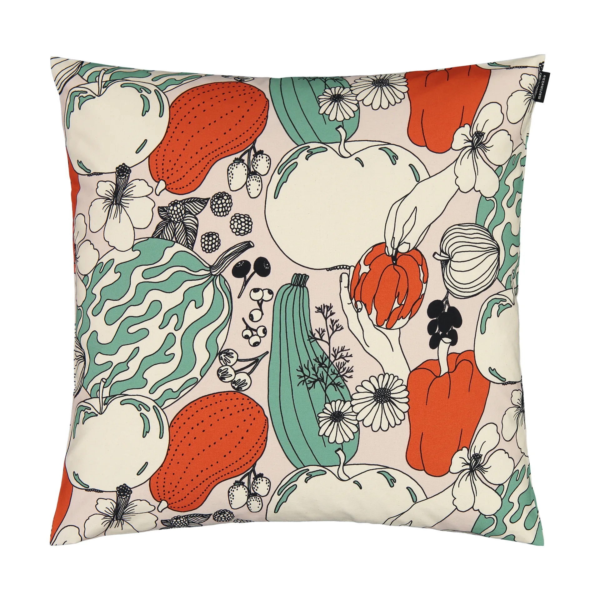 Vihannesmaa kuddfodral 50x50 cm, Multi Marimekko