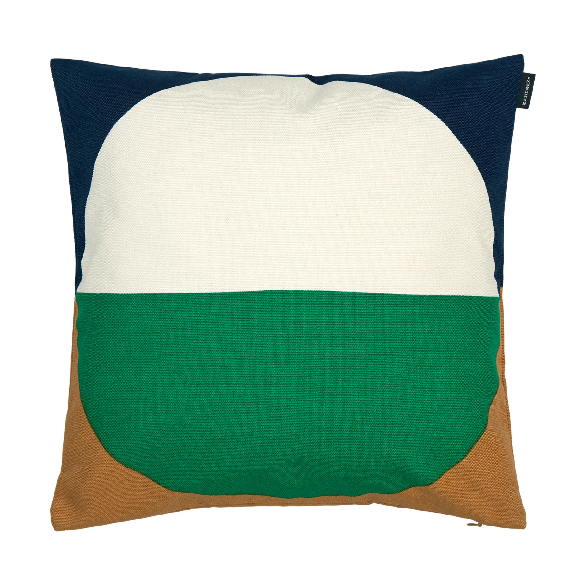 Viitta kuddfodral 40x40 cm, Green-off white-dark blue Marimekko