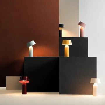 Bicoca portabel bordslampa - offwhite - Marset