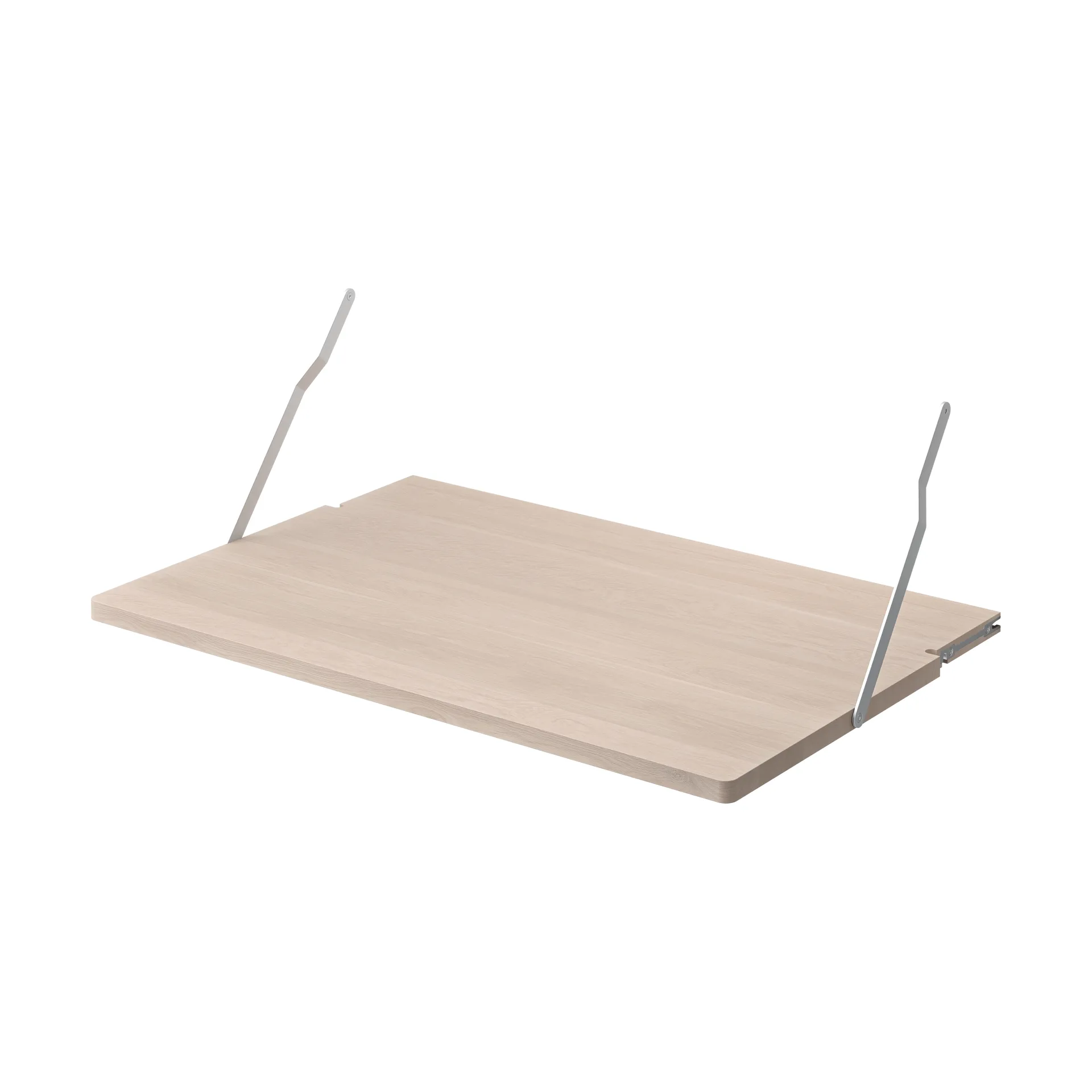Gridlock Desk skrivbordshyllplan, Natural Ash Massproductions