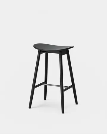 Icha barstol 65 cm - Svartbetsad bok - Massproductions