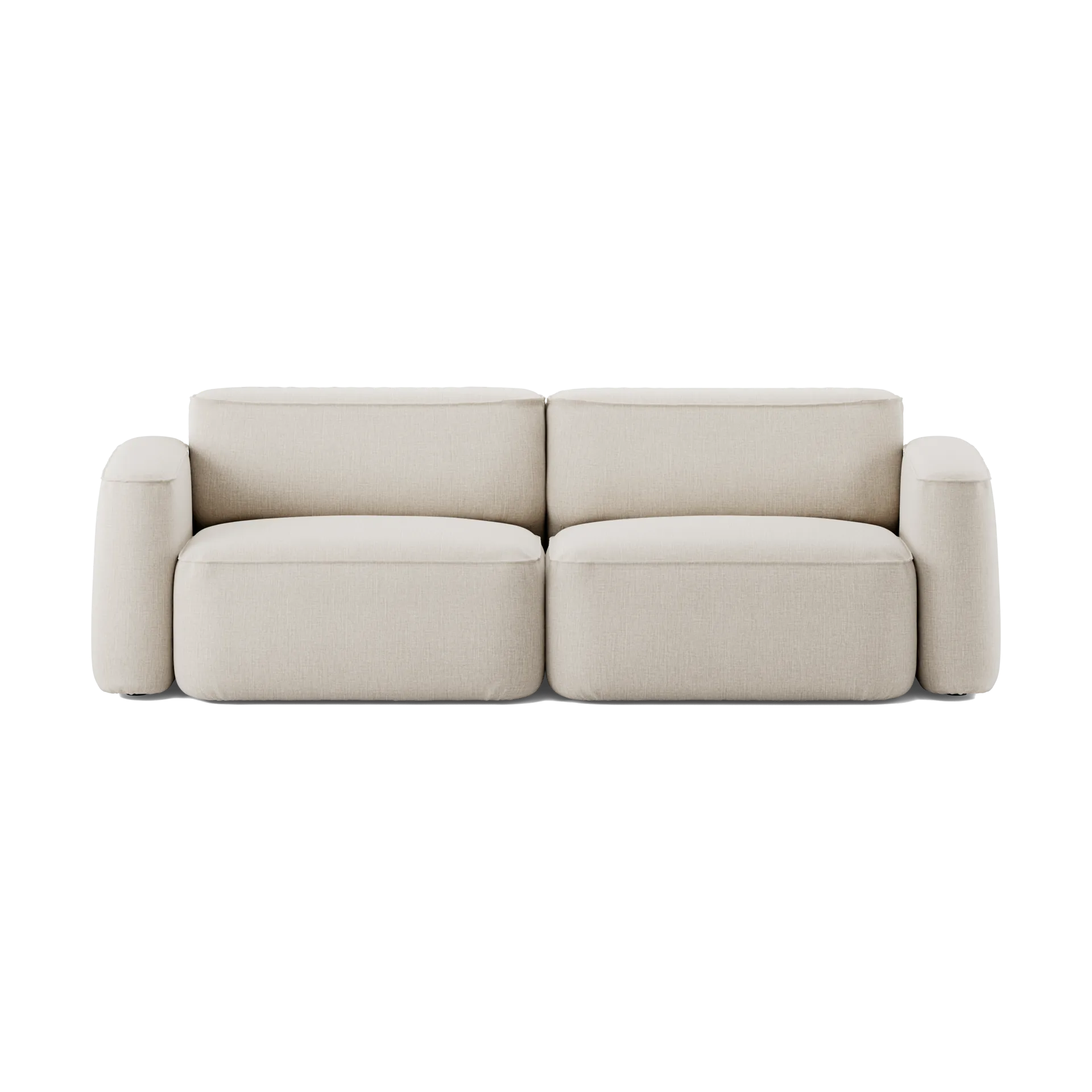 Patch 2,5-sits soffa, Linara 05 Porridge Massproductions