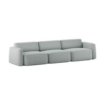 Patch 3-sits soffa - Linara 253 Swedish Grey - Massproductions
