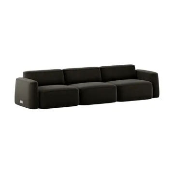 Patch 3-sits soffa - Linara 90 Espresso - Massproductions