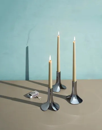 Pinci ljusstake - Krom - Massproductions