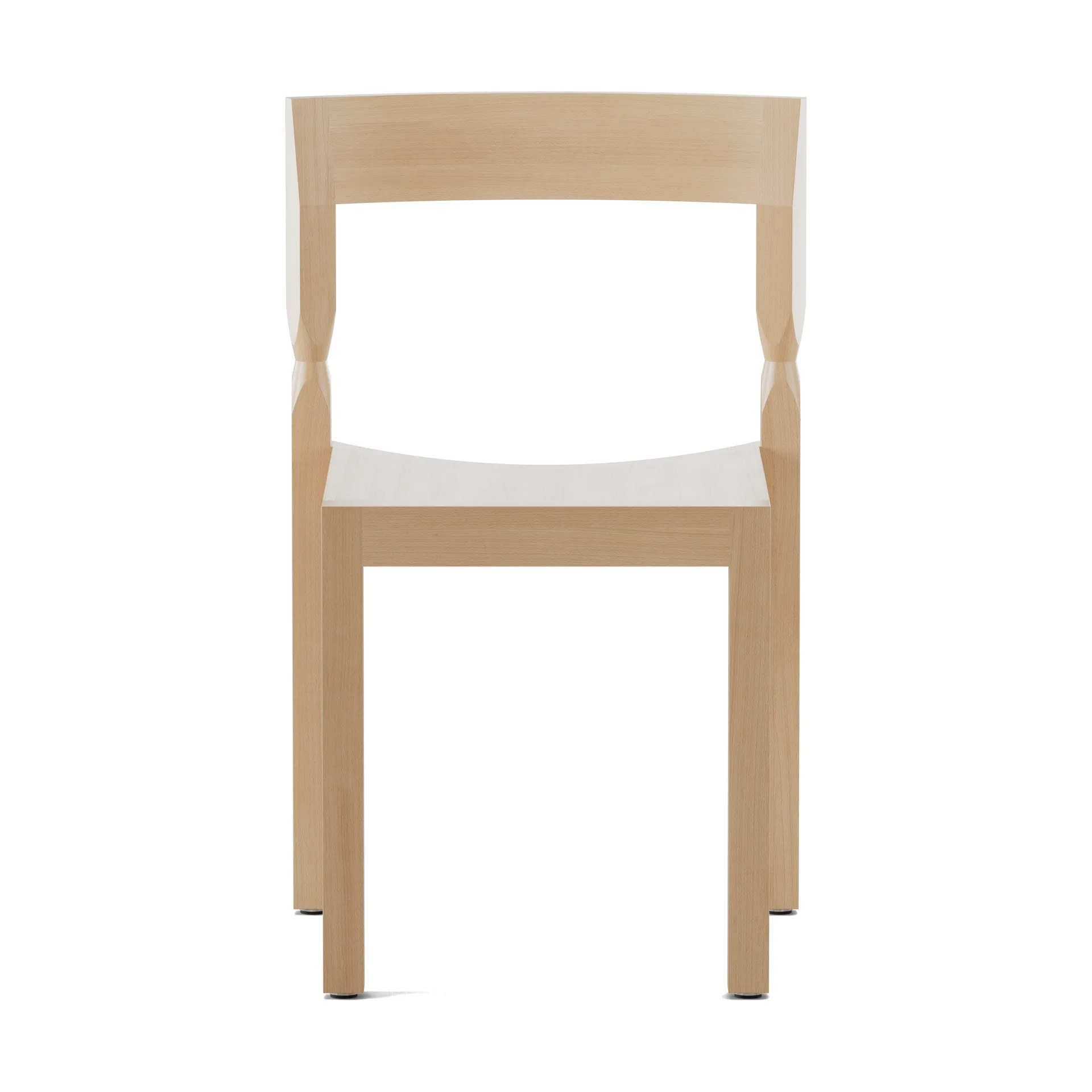 Woodwerk stol, Natural beech Massproductions