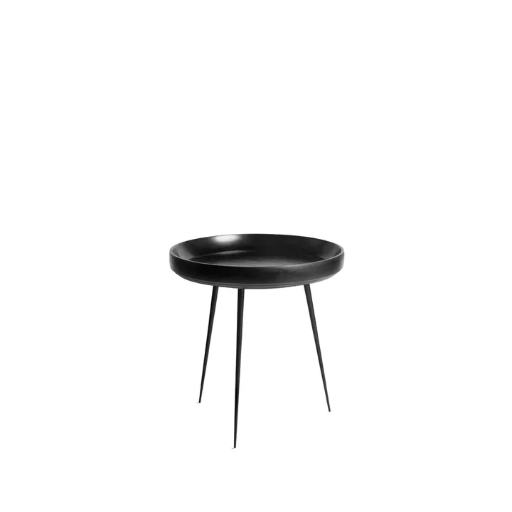 Bowl Small bord - mango svart, svart stativ - Mater