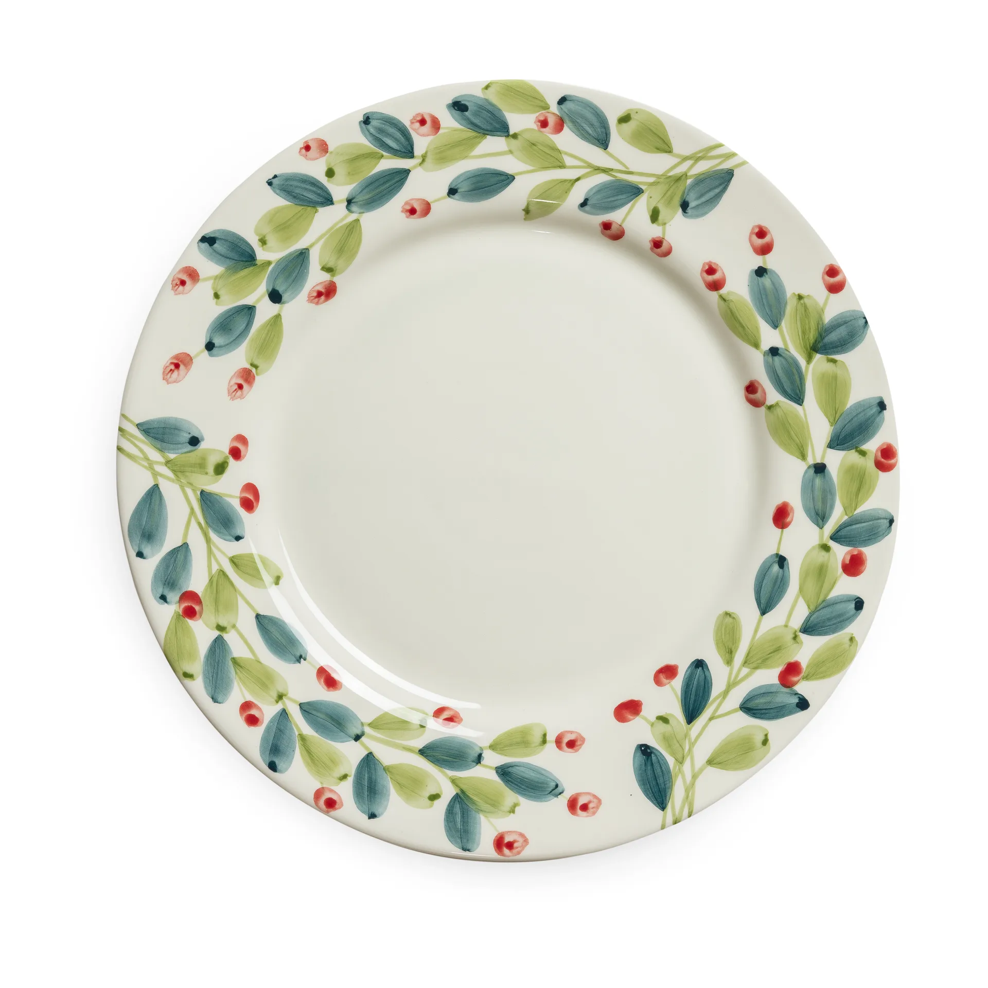 Basic julfat Ø37,5 cm, Vit-multi Mateus