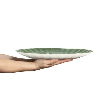 Oyster fat 30x35 cm - Forest green - Mateus