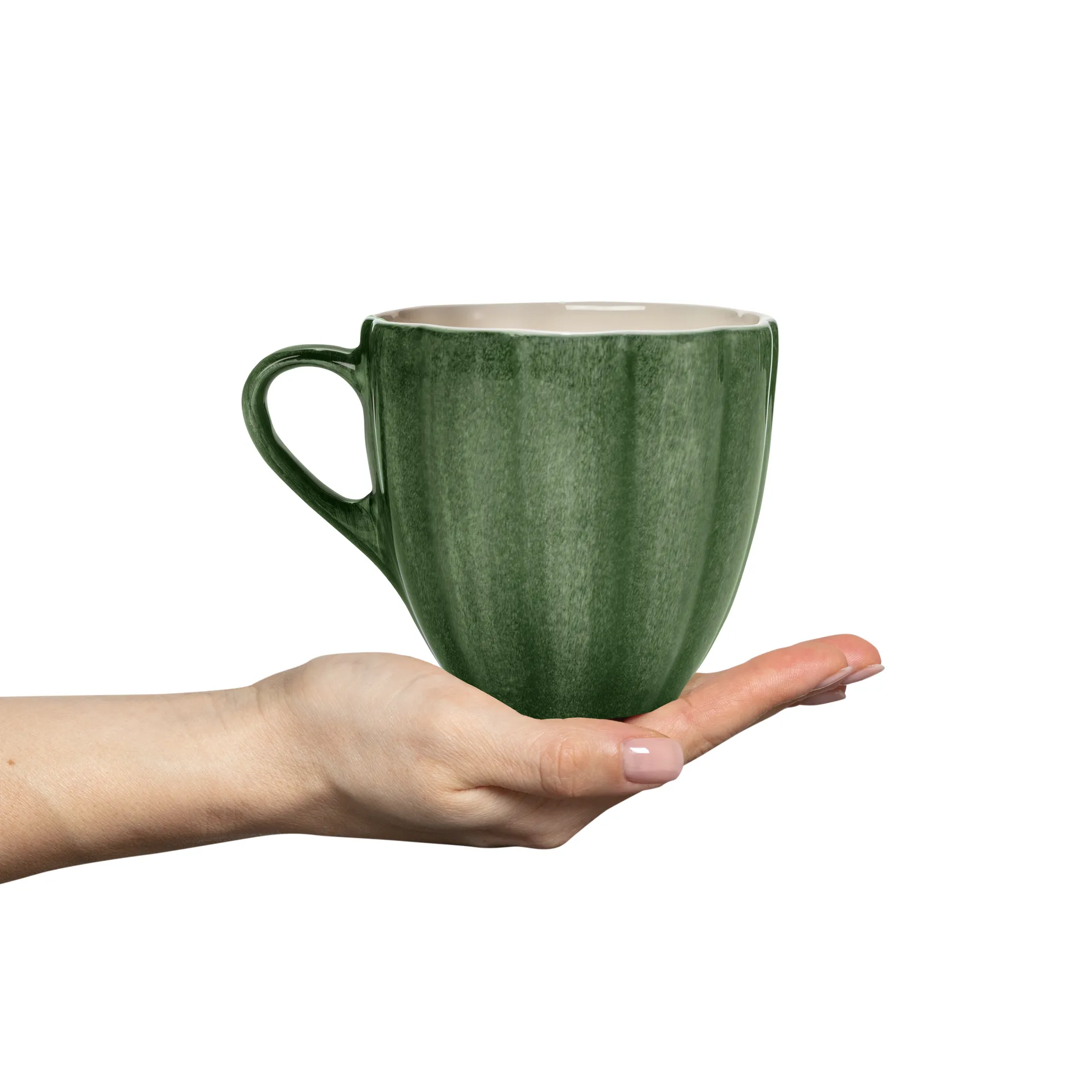 Oyster mugg 60 cl, Forest green Mateus