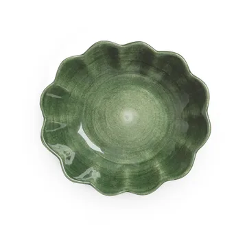 Oyster skål 16x18 cm - Forest green - Mateus