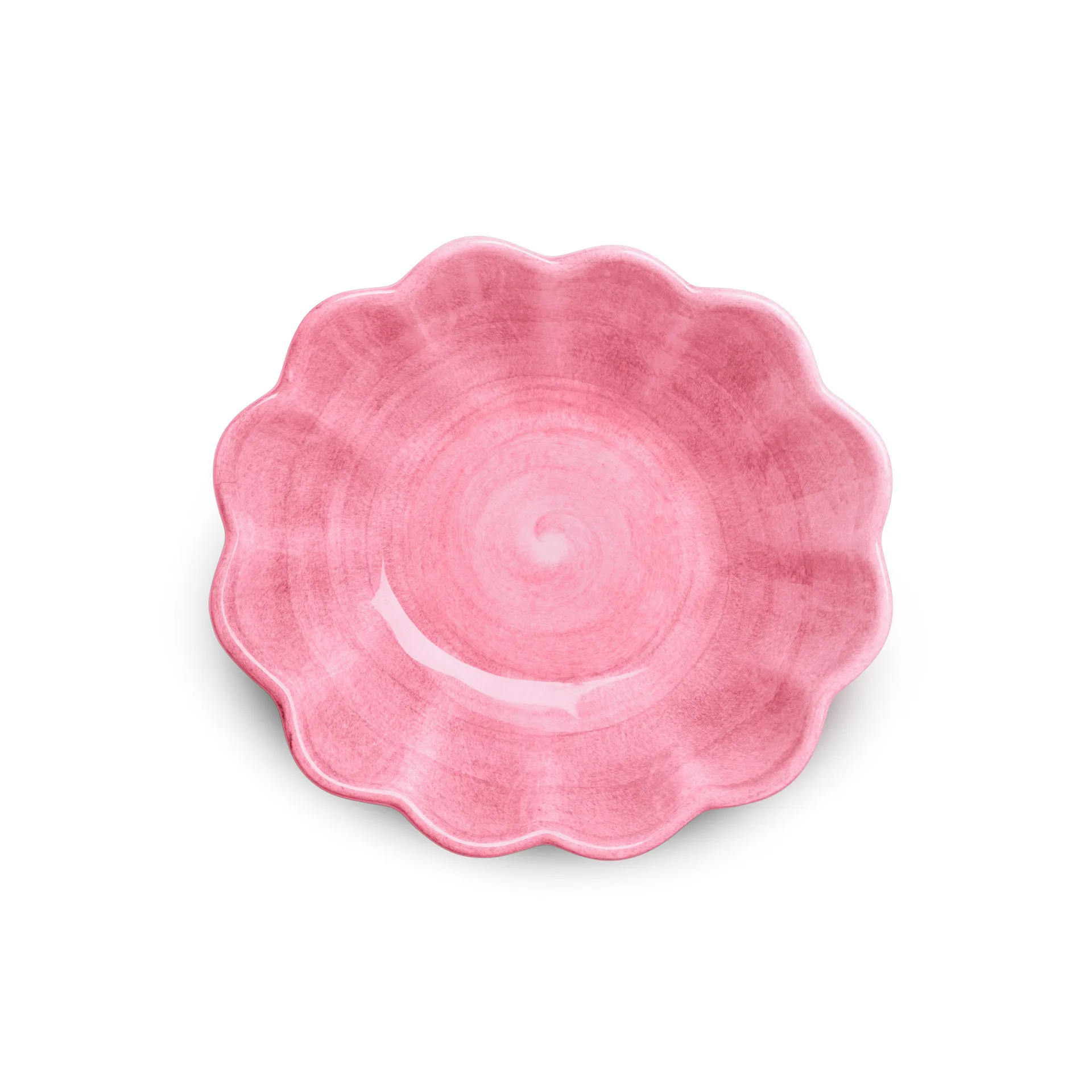 Oyster skål 16x18 cm, Rosa Mateus