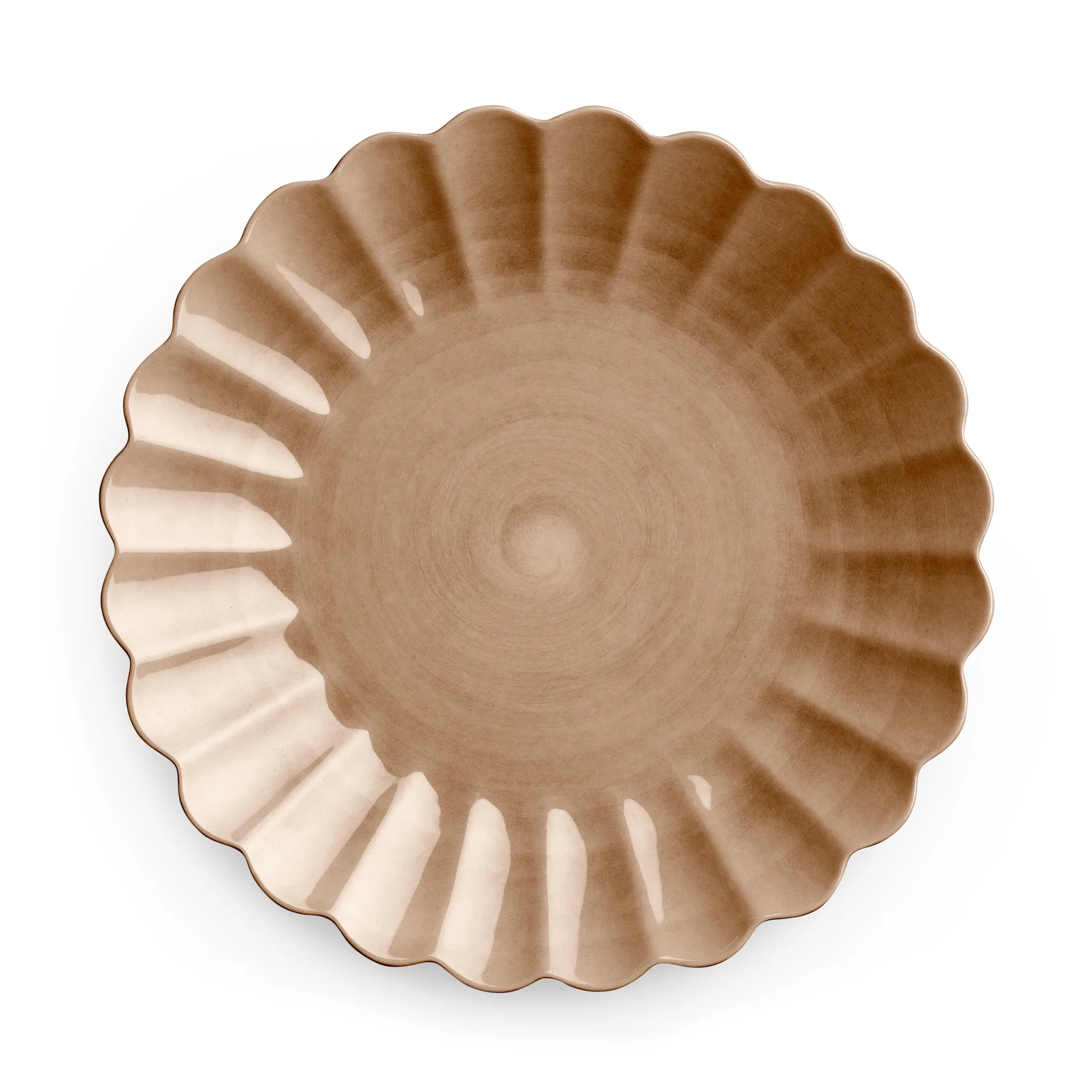 Oyster tallrik 28 cm, Cinnamon Mateus