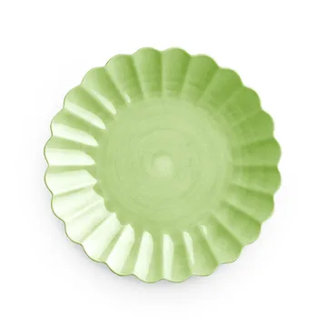 Oyster tallrik 28 cm - Grön - Mateus