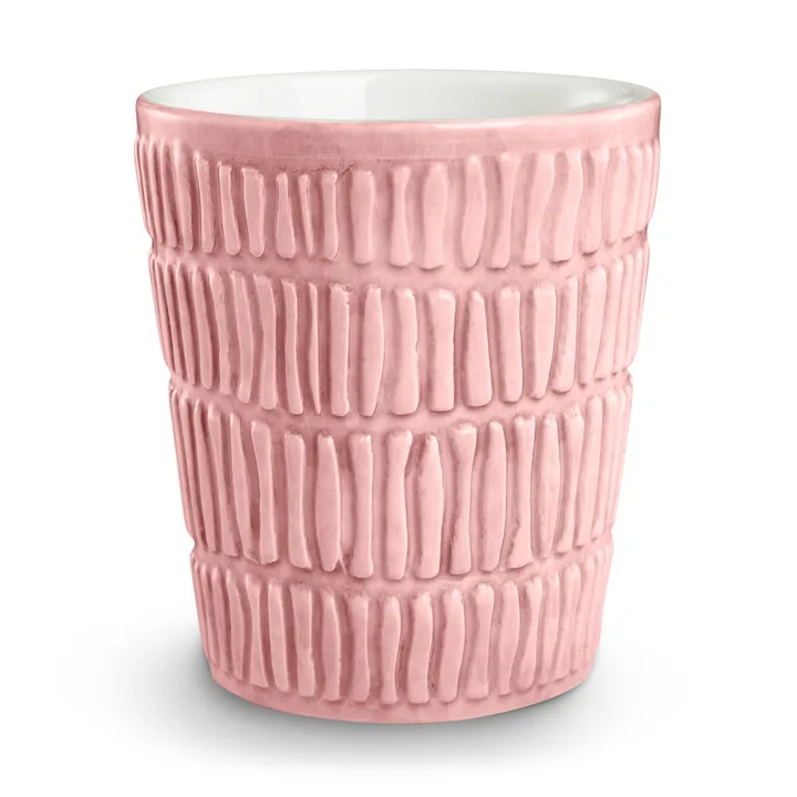 Stripes mugg 30 cl - Ljusrosa - Mateus