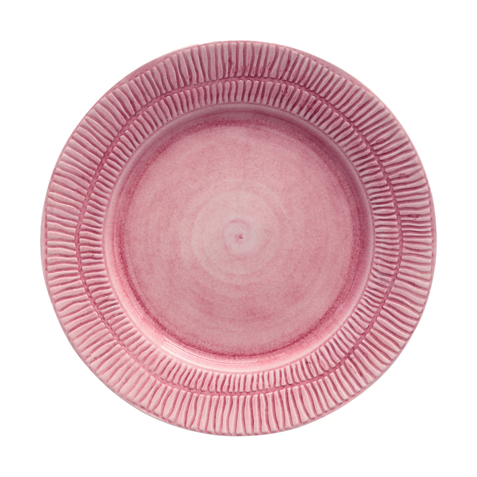 Stripes tallrik Ø28 cm, Rosa Mateus