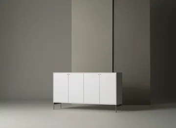 Volt sideboard 80x148 cm - Vitlack - Mavis