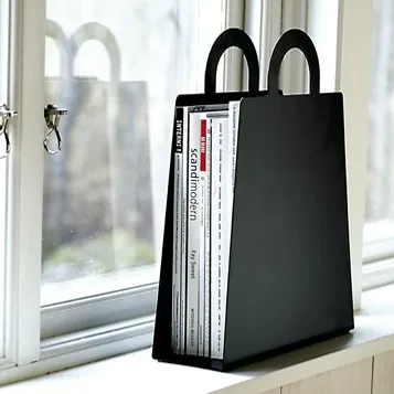 MagBag tidningsställ - svart - Maze