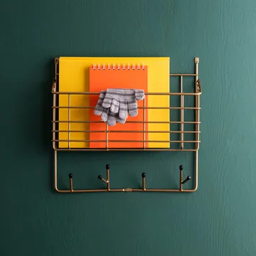 Mitten Shelf S hylla - Mässing - Maze