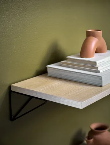 Pythagoras Shelf L hyllplan - Ash - Maze