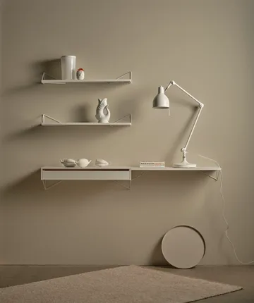 Pythagoras Shelf L hyllplan - vit - Maze