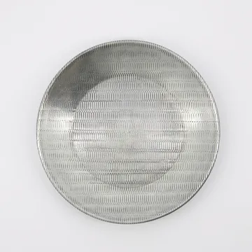 Malva bricka Ø20 cm - Antiksilver - Meraki
