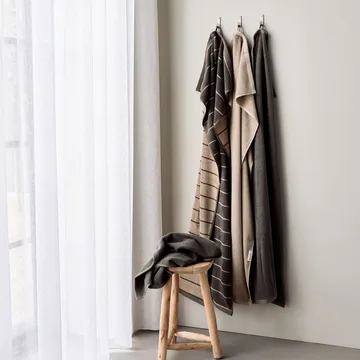 Stripe handduk 70x140 cm - Army - Meraki