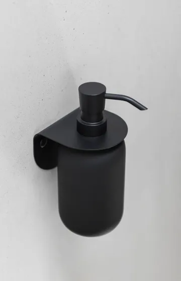 Carry vägghängd hållare enkel - Black - Mette Ditmer