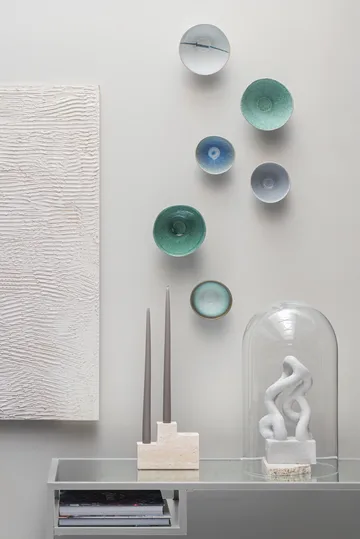 Elements skål medium Ø15,5 cm 3 delar - Green - Mette Ditmer