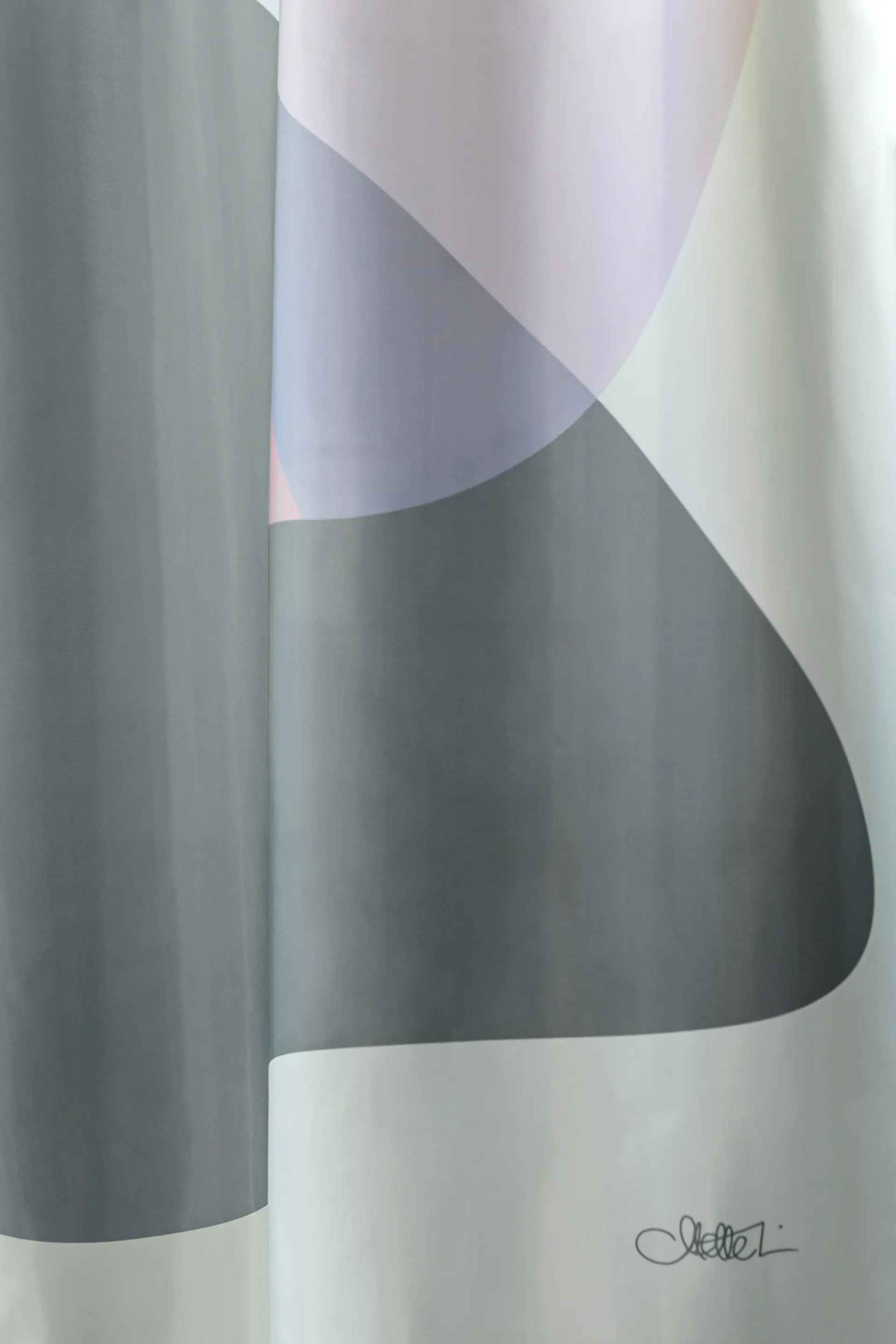 Gallery duschdraperi 150x200 cm, Frost green Mette Ditmer