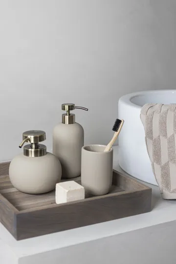 Lotus tvålpump hög - Sand - Mette Ditmer