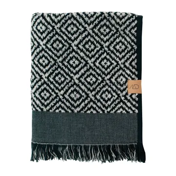 Morocco handduk 50x90 cm - Black-white - Mette Ditmer