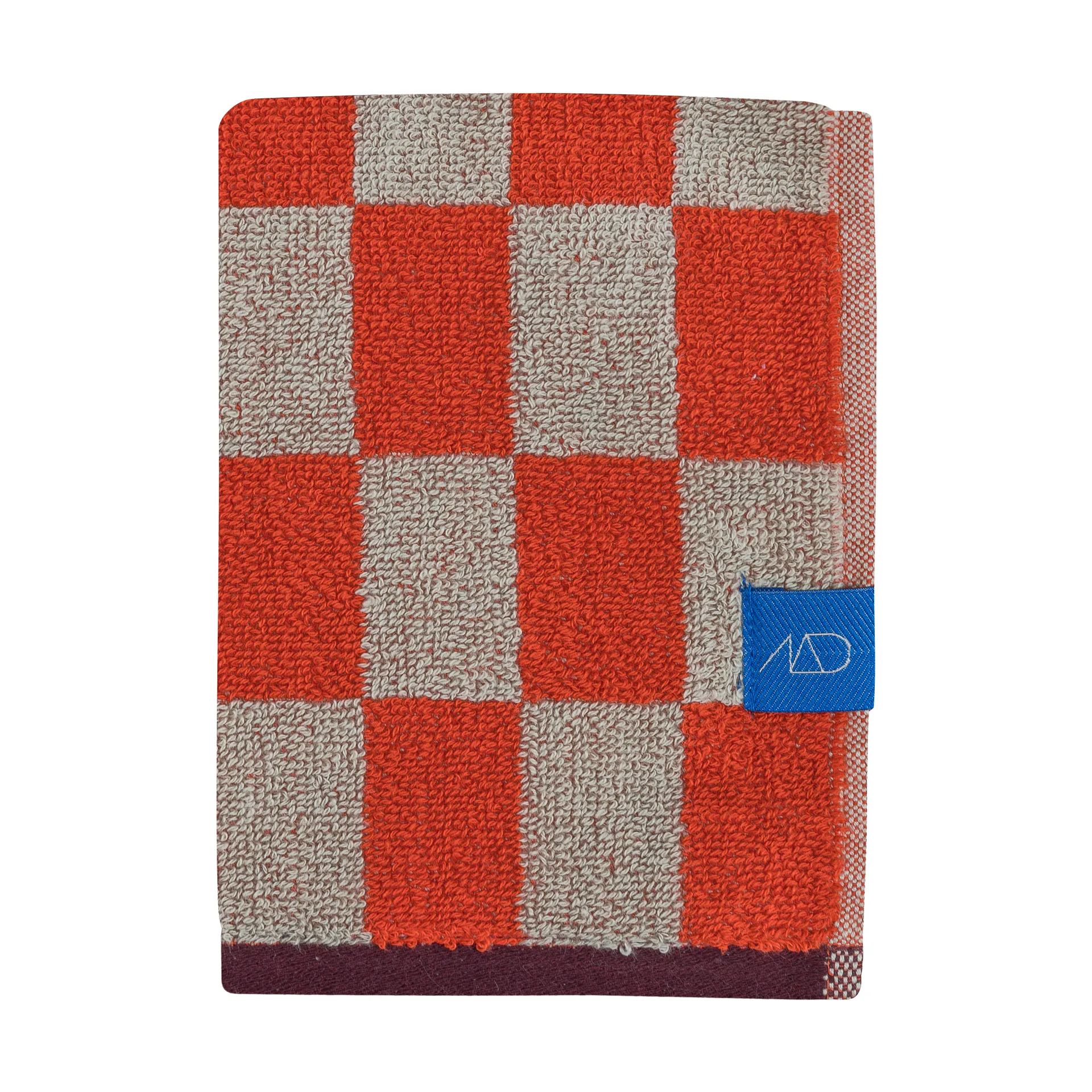 Retro handduk, Dark orange, 40x55 cm, 2-pack Mette Ditmer