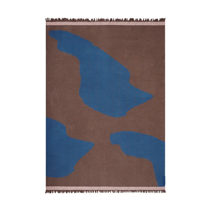 Studio pläd - Cognac, 130x175 cm - Mette Ditmer