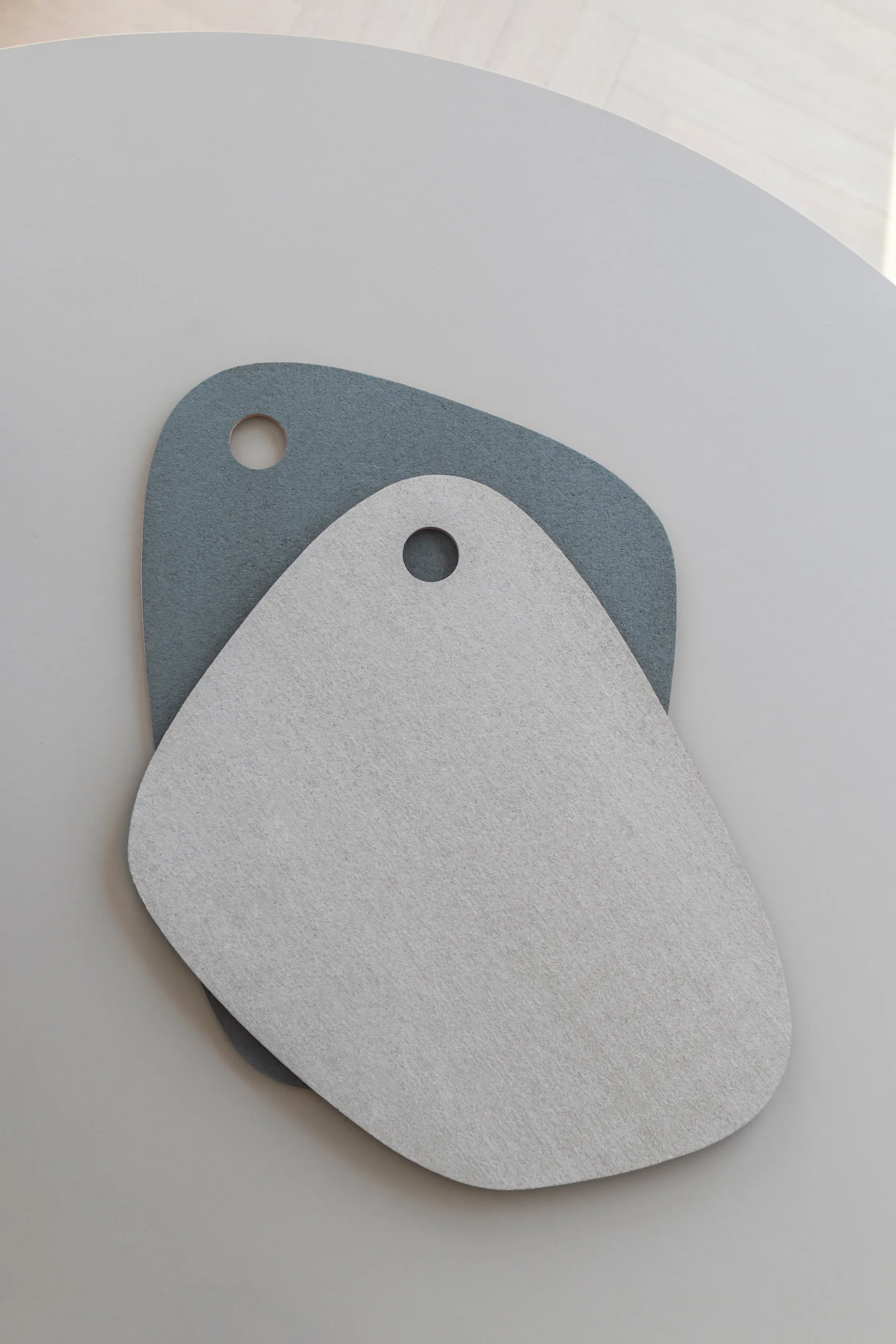 Twin bordstablett vändbar, Slate blue-light grey Mette Ditmer