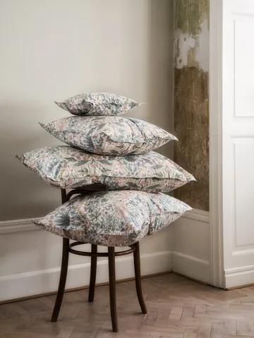 Morris & Co. Strawberry Thief Påslakan - Grön-150x210 cm - Mille Notti