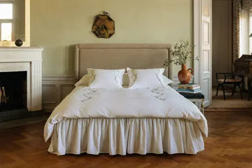 Vivace påslakan - Grön, 150x210 cm - Mille Notti