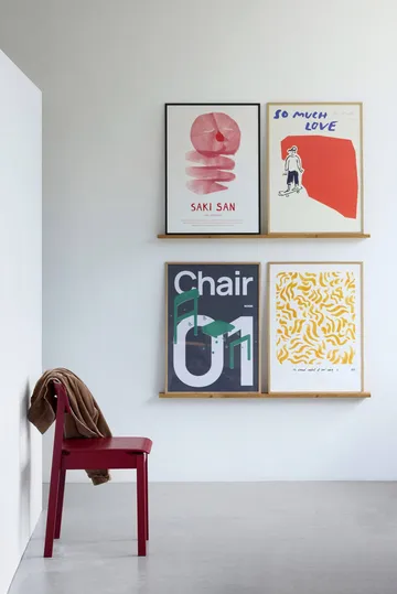 Everyday Chair stol - Purple red - MOEBE