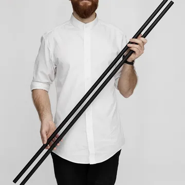 Moebe hyllben 115 cm 2-pack - Black - MOEBE