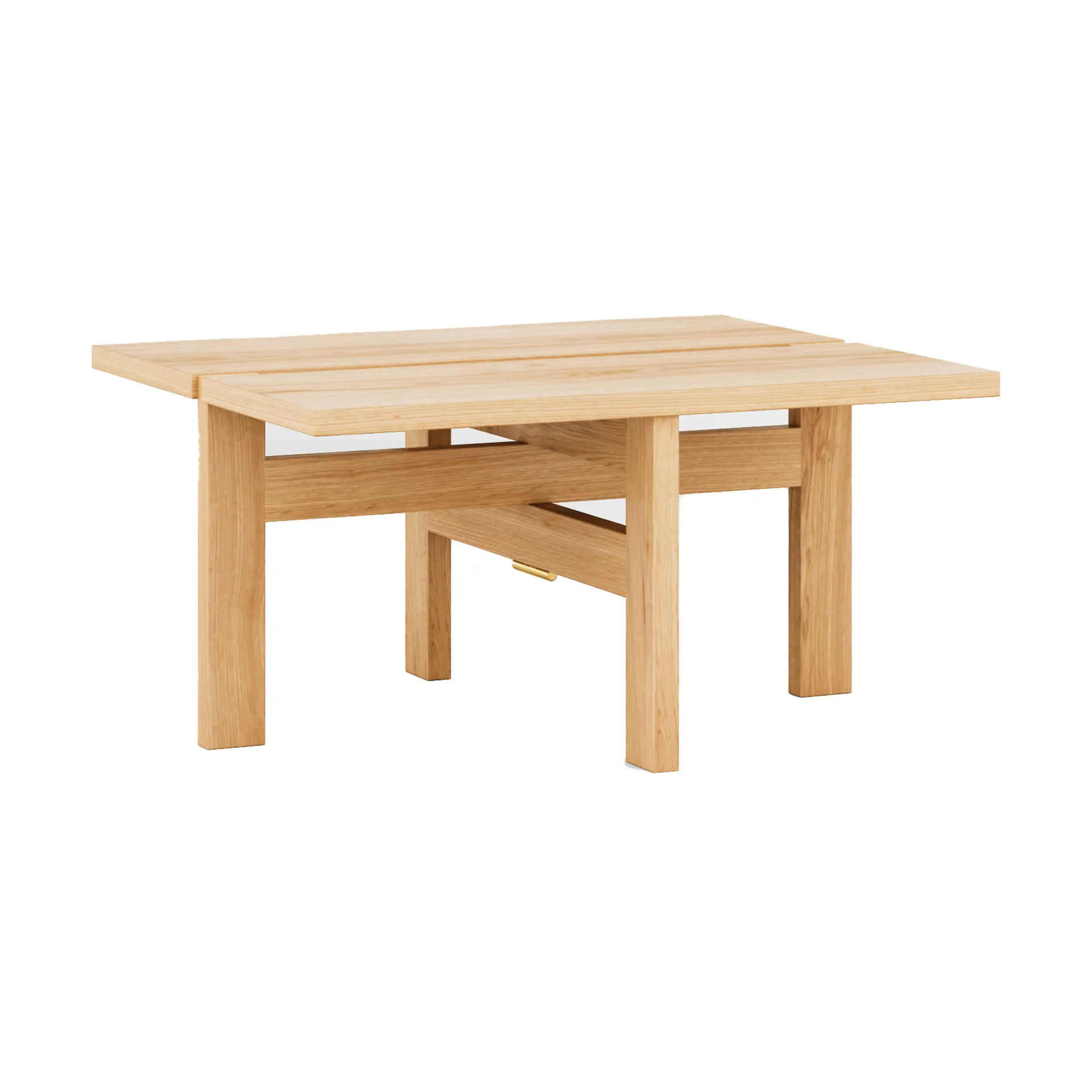 Moebe rectangular coffee table soffbord small, Ek MOEBE
