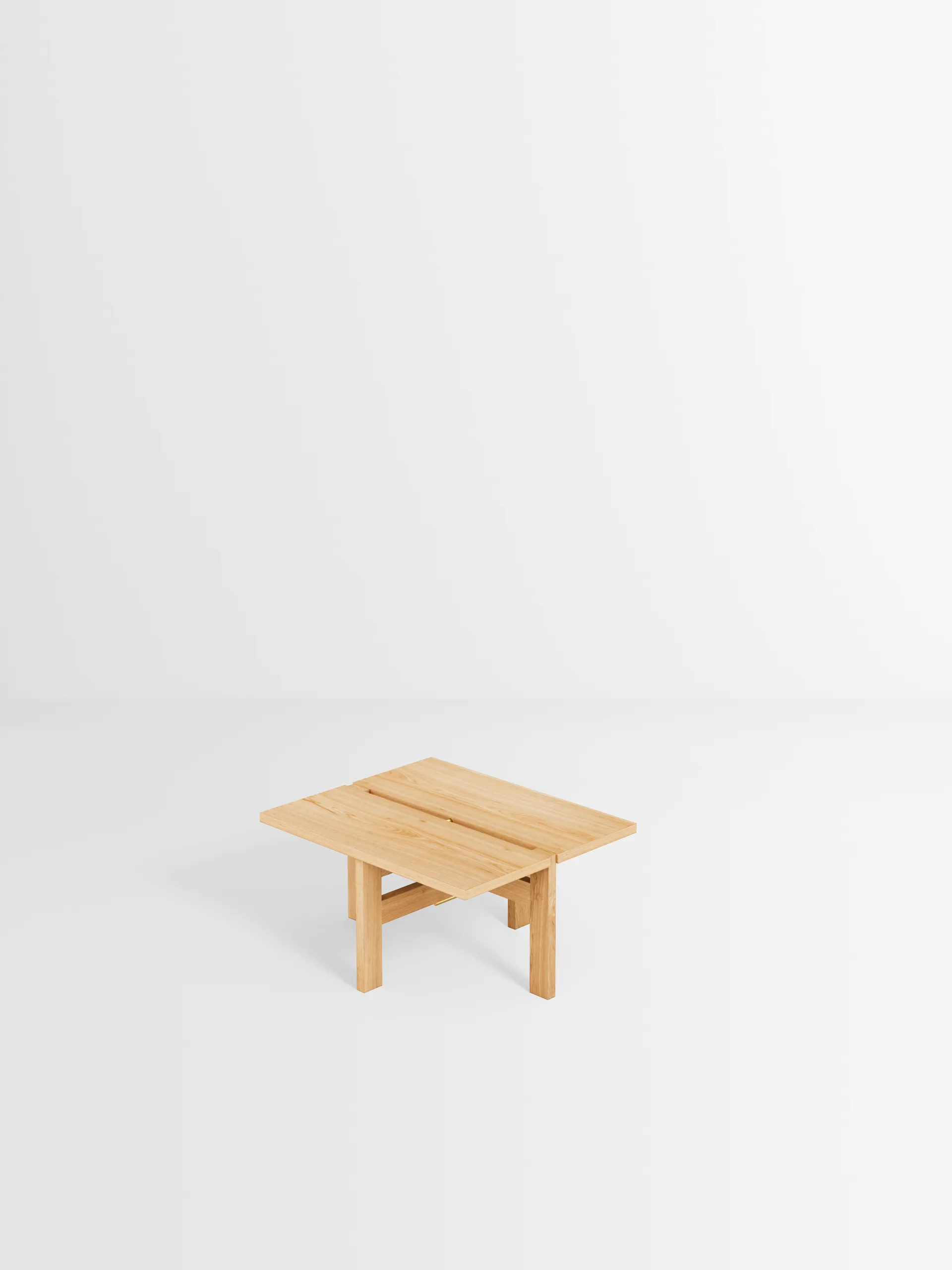 Moebe rectangular coffee table soffbord small, Ek MOEBE