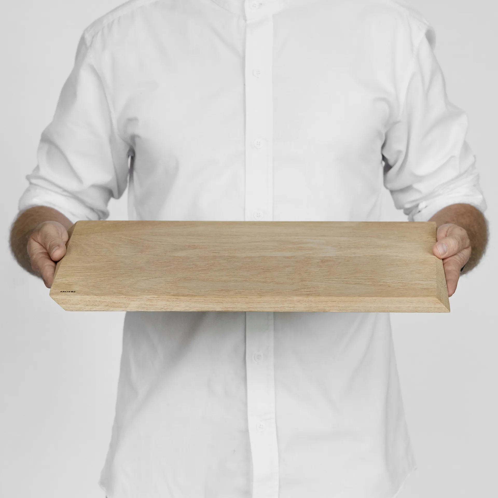 Moebe skärbräda stor 24,7x44 cm, Beige MOEBE