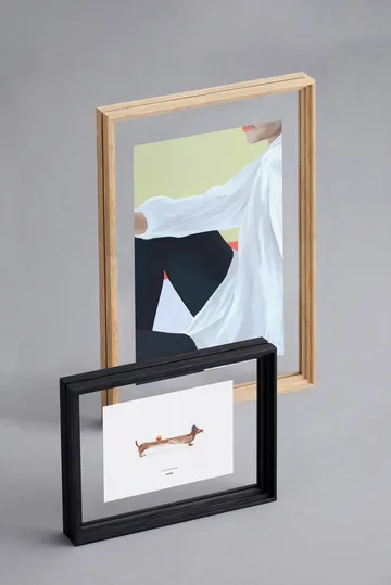 Moebe Standing Frame ram - Svartbetsad ek, A4 - MOEBE