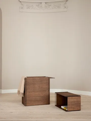 Moebe storage box - Smoked oak-black - MOEBE