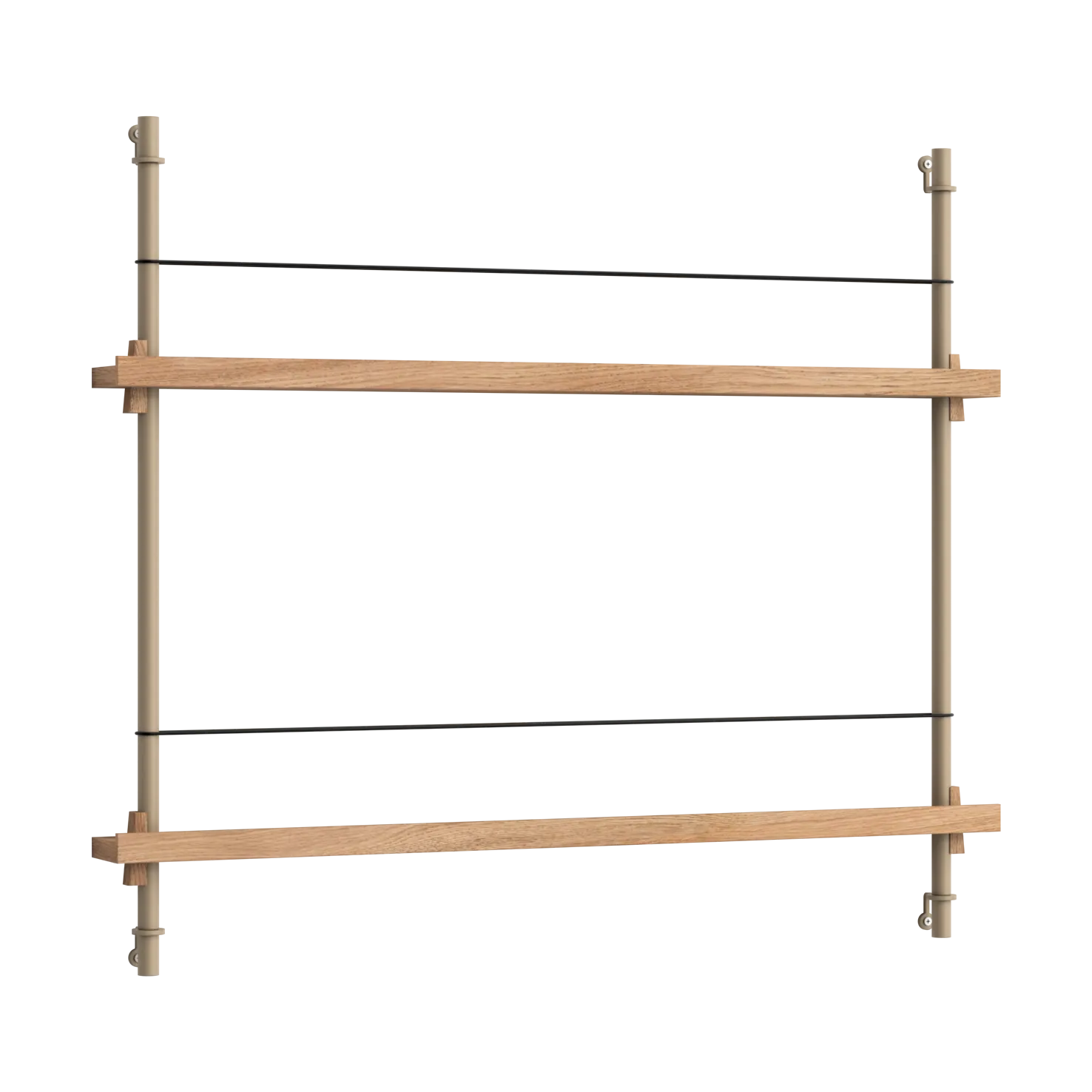 Moebe tidningsställ, Oak-grey MOEBE